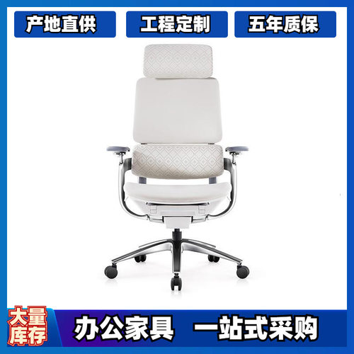 工程配套现代简约时尚轻奢电脑椅人体工学椅总裁椅书房民用家椅子