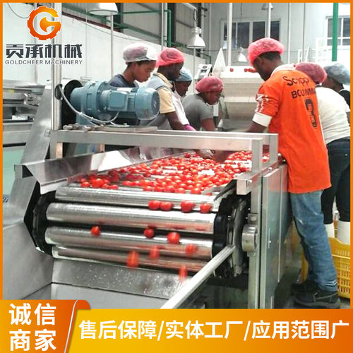 不锈钢商用水果分选机选果机 果蔬分选机生产线滚杠式捡果机设备