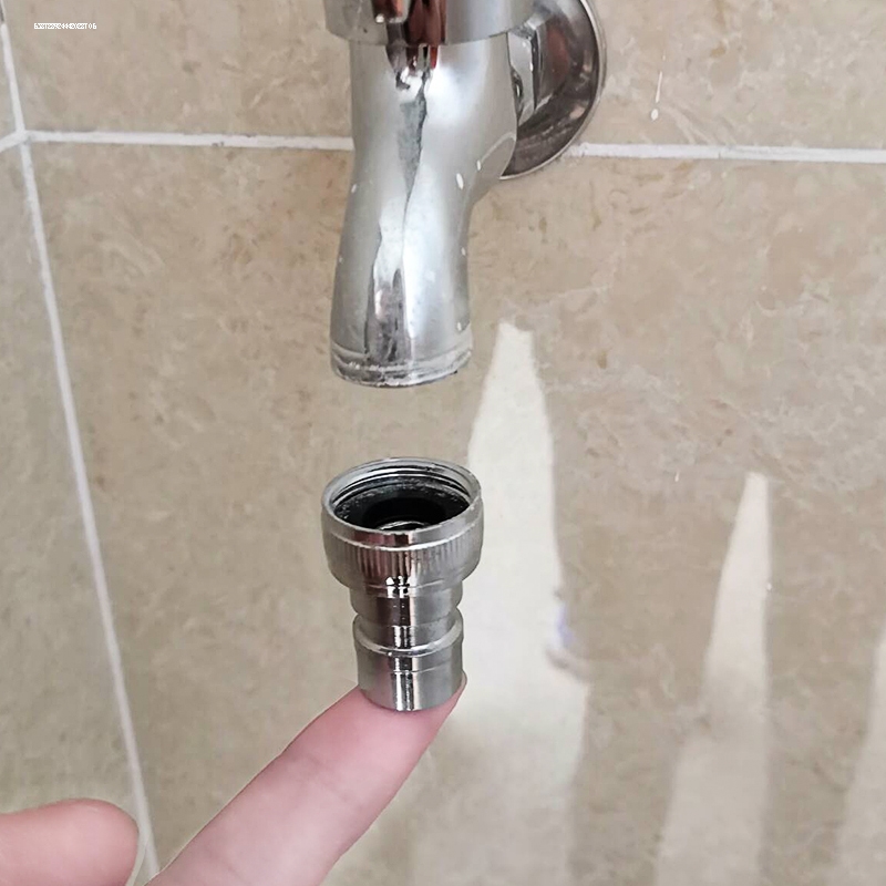 洗衣机水龙头自动止水阀进水管接口对接器接嘴4分6分进水口转接头