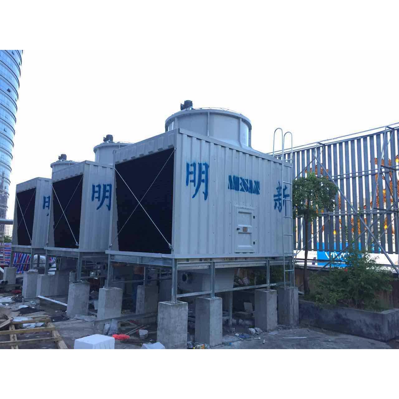 供应销售东莞、深圳、广州、佛山等全国各地横流式明新方形冷却塔