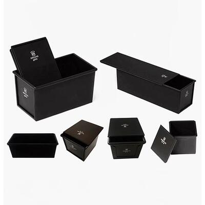 三能低糖土司盒SN2196 2066 2065健康黑色不沾吐司模具面包450g克