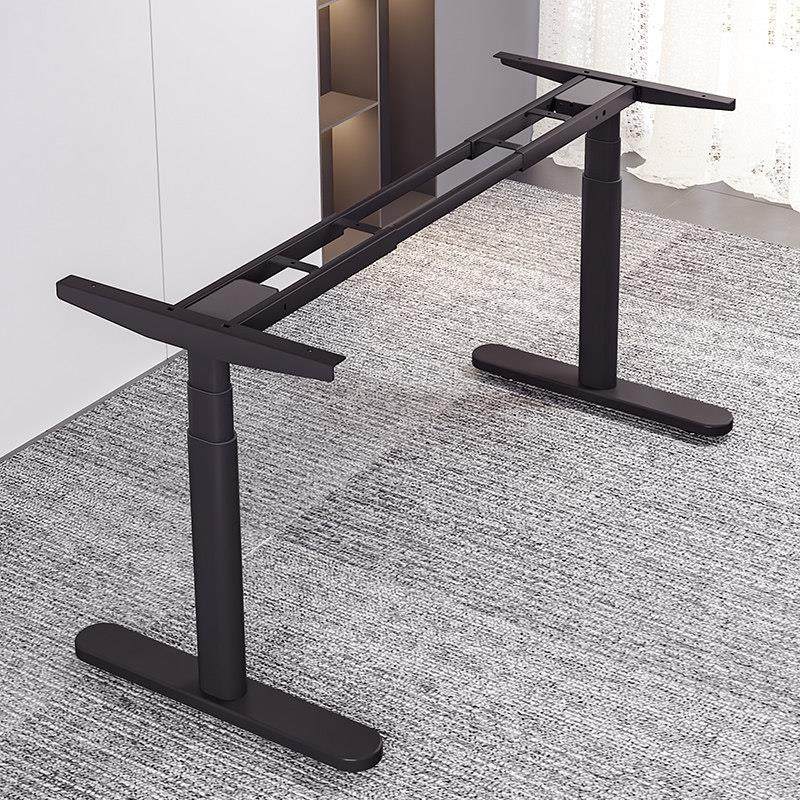 电动升降桌腿双电机家用简约现代智能升降桌架自动办公桌可调节