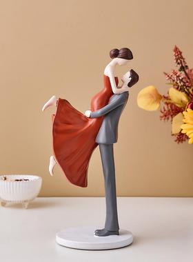 结婚新婚礼物送新人高级实用送新娘闺蜜订婚婚房布置情侣装饰摆件