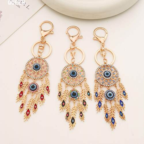 土耳其风蓝眼睛流苏挂件EvilEye