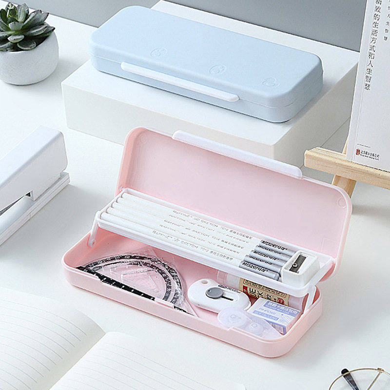 小鸭文具盒简约小笔袋磨砂中性笔收纳小学生女文具大容量铅笔盒,玩具/童车/益智/积木/模型,文具盒,淘宝优惠券,粉丝福利购,淘宝优惠卷