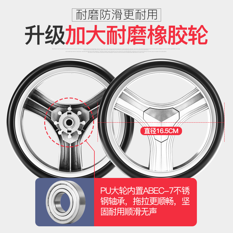 家用购物手推车买菜爬楼老年轻便家用便携可折叠式超市拉杆小拉车