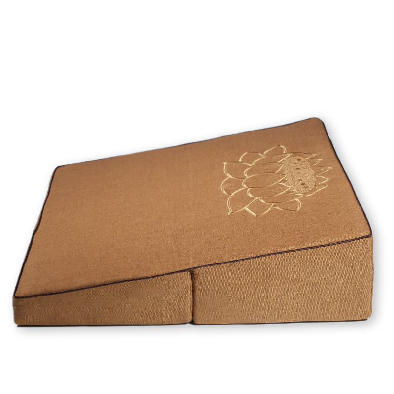 斜坡打坐垫 禅修垫 加厚便携家用静坐参禅蒲团坐垫大拜垫 拜佛垫