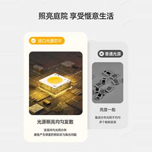 中山灯具太阳能柱头灯庭院灯别墅围墙室外大门户外玻璃防水柱子灯