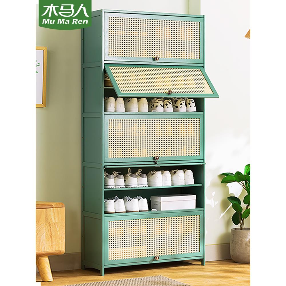 木马人鞋架子简易门口家用鞋柜收纳神器省空间宿舍经济型防尘置物
