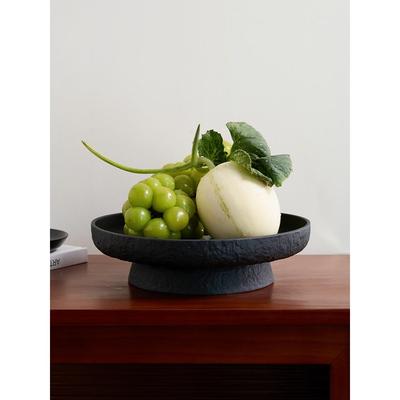 米立风物水果盘2025新款高颜值摆件客厅茶几家用轻奢高档茶点盘