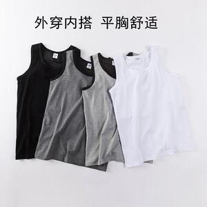 简态无绷带大胸显小塑胸大尺码外穿束胸内衣女长版束胸背心