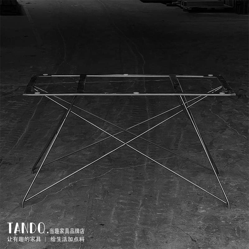 不锈钢桌脚定做 金属线条餐桌腿 中古风书桌工作台支架台脚台架,商业/办公家具,台脚台架/家具支架,淘宝优惠券,粉丝福利购,淘宝优惠卷