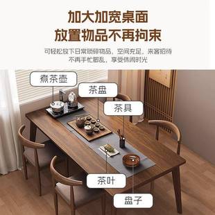 茶几小户型茶2厅台轻奢感阳台长XFG方形小桌子 茶桌客家用204新款