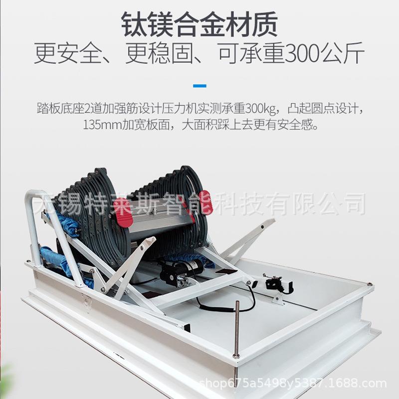 -动无锡电伸缩楼梯厂家家用别伸墅阁楼叠缩梯复式隐形折梯