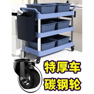 014餐车 酒餐车小推撤餐碗集商用餐厅车移动饭店三上传菜送层收YH