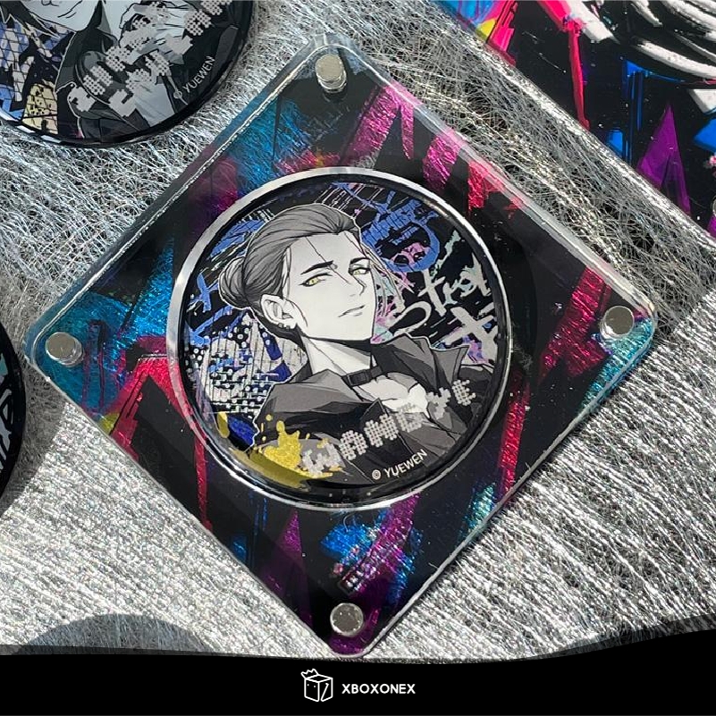 游戏世界系列-亚克力徽章-谷美