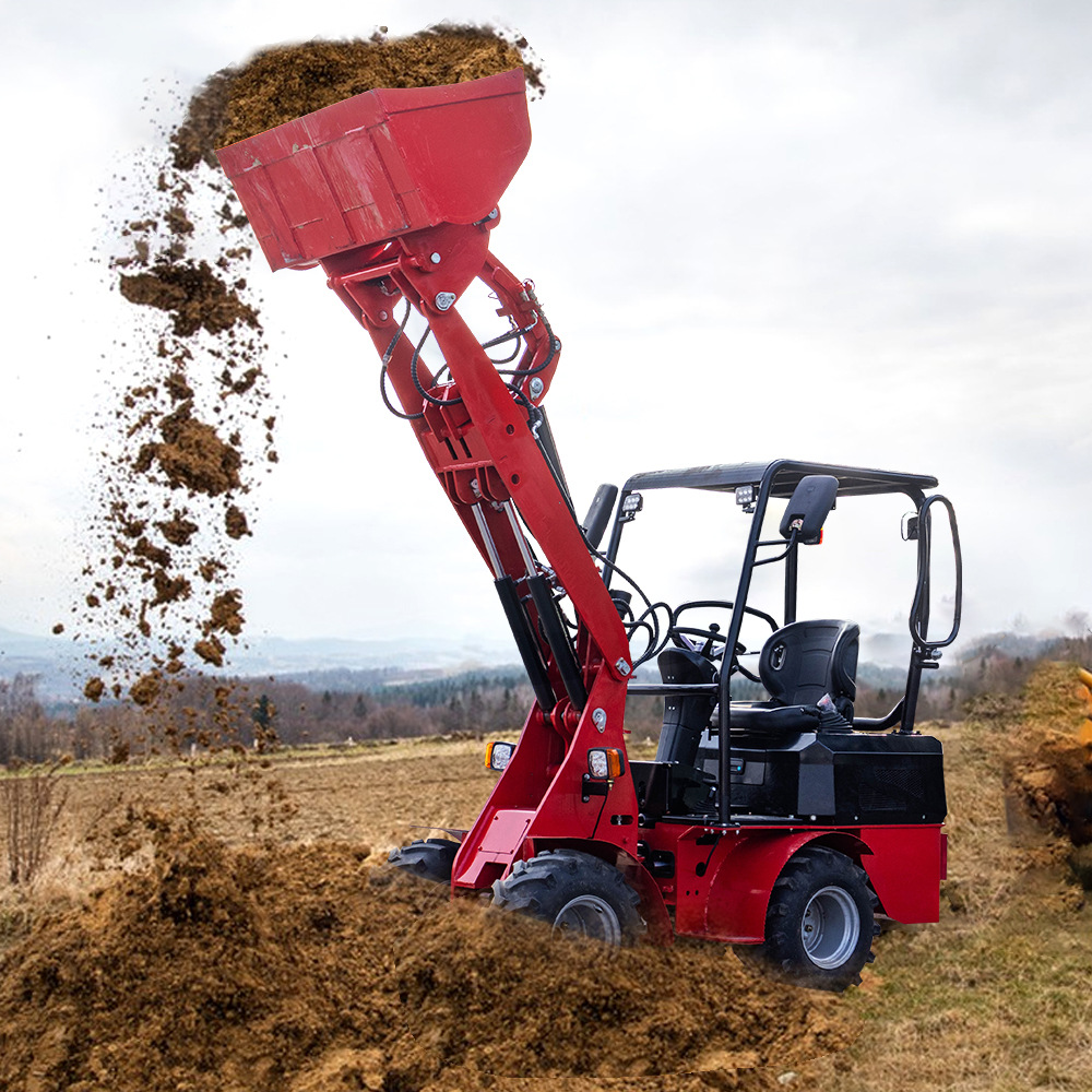 出口秘鲁小型装载机厂家 Wheel loader农用多功能铲车 轮式装载机