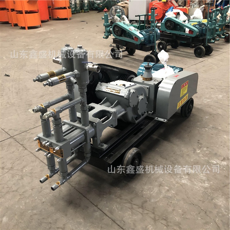 SYB变量注浆泵 隧道加固堵漏四档变量注浆机 7.5KW电动高压灰浆泵