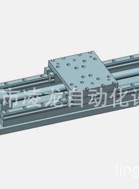 手动重型精密滑台 手动X轴  手动位移台 钢板ZZ180123机器人