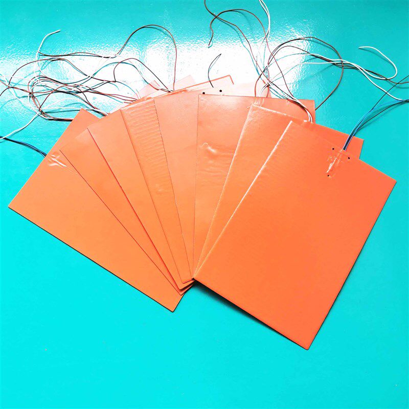 硅橡胶电加热板加热片 温控型硅胶发热片 仪器设备用加热膜电热板