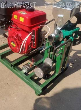 商米用麻花型杂粮膨化机TEJ车载流功动型多能玉大米空心棒机