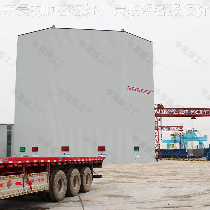 厂房泥加工料仓混土大棚活动板料舱房简易组装可拆动卸移动彩钢活