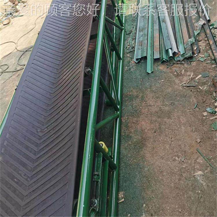 山小型沙场车皮装带送机移动升降防滑装车输输送带不锈矿钢流水线