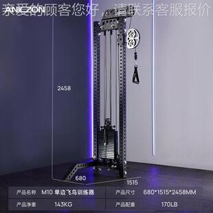 器单边飞龙门架多功能位高下拉小飞M10鸟鸟综合训练商用健身器材