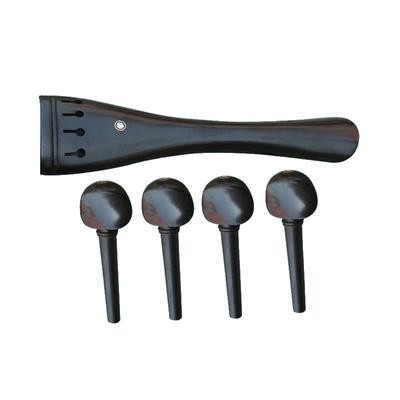 板大提琴专用乌木拉乌弦琴轴GWJ大提木配件