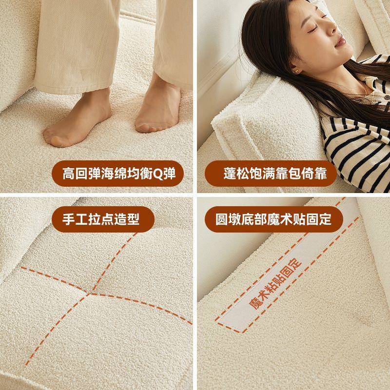 豆腐块懒人沙发小户型极简方块客厅单人休闲椅阳台组合卧室小沙发