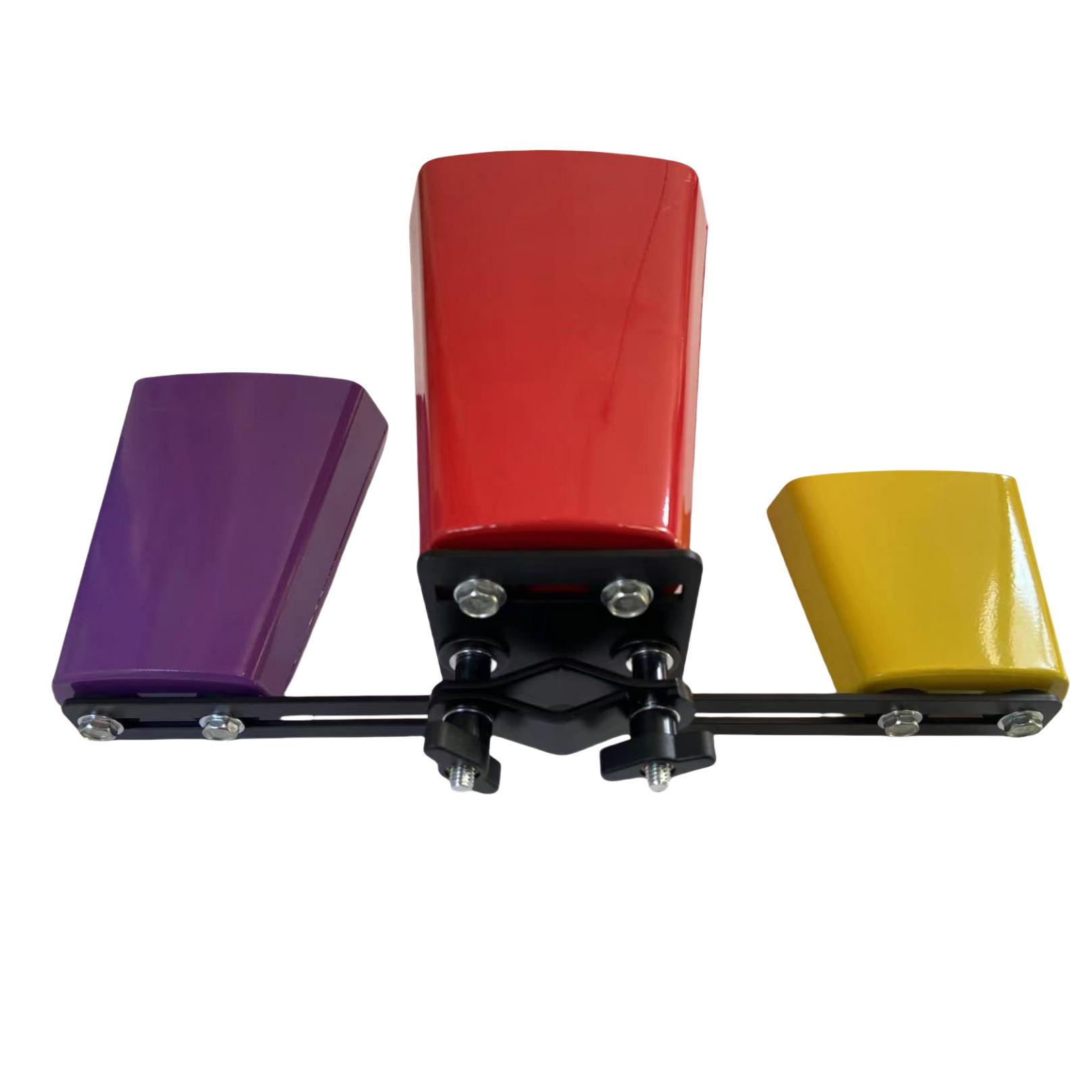 拉丁打击乐器旋律牛铃CowBellS梆子底鼓牛铃悬挂支架