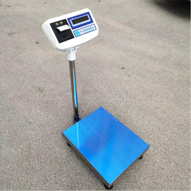 打印电子秤台秤热敏不干胶标签纸小票手机记录称重数据条码打印称