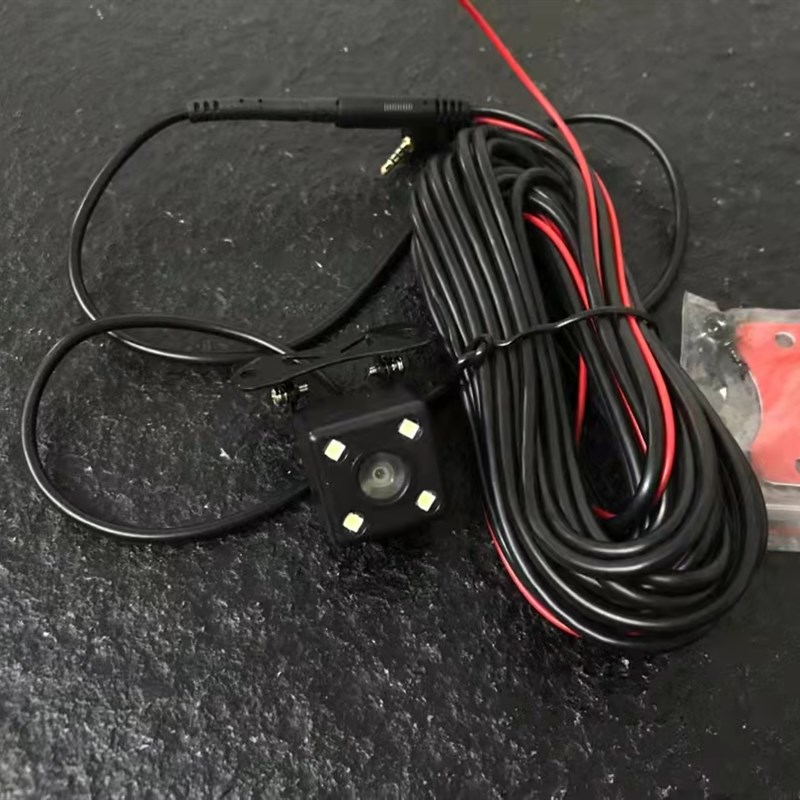 任我游 UC10UC20+uc58行车记录仪专用带灯夜视高清后摄像头电源线