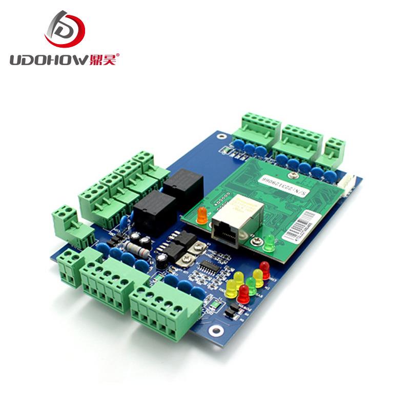 微耕LO2双门双向控制器TCP/IP网络型门禁控制板蓝板控制器直销