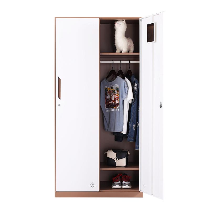 拆装更衣柜铁皮柜储物柜挂衣柜员工柜宿舍带锁窄边柜换衣柜寄存柜