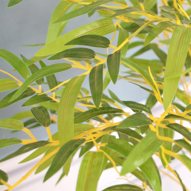仿真竹子落地假竹树客厅仿真仙掌绿盆仿真竹子栽摆件大饰型植人物
