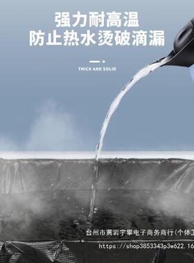 大垃袋5CES00厚只环型卫大号加黑色特厚商用厨房家用特大超圾大x