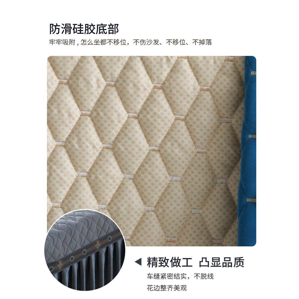沙发套罩全定四季通包用式防滑做沙发套欧F765JJ6S布艺通用垫子套