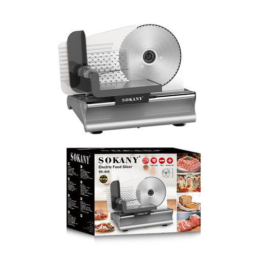 跨境切片机吐司面包切片器牛羊卷切割机 Food Slicer 446sokany