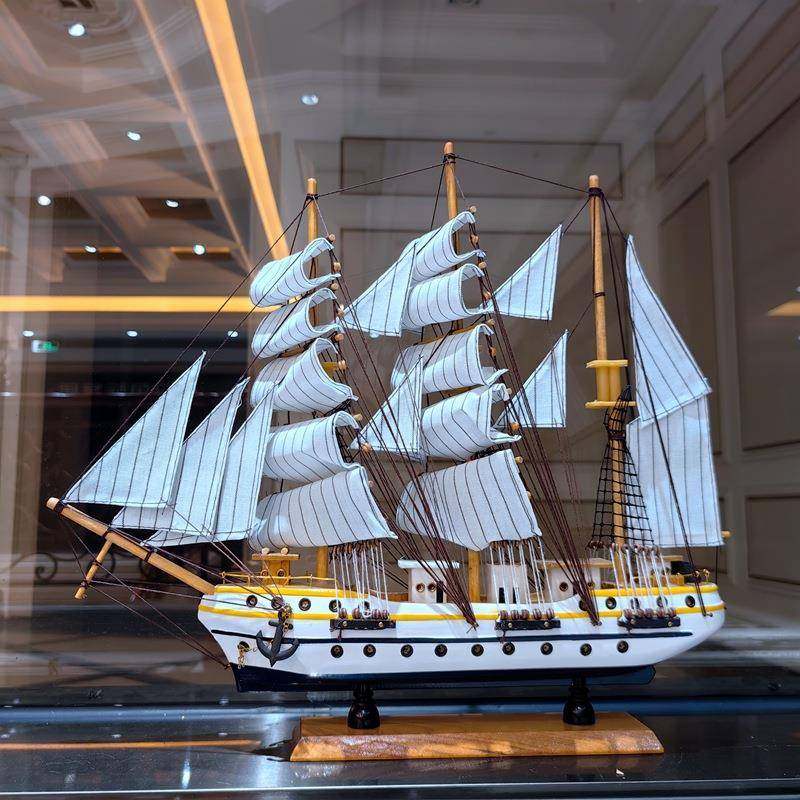 一帆风顺帆模摆件实木纯手工仿船真工艺船装家居酒型6585柜玄关饰,家居饰品,工艺船,淘宝优惠券,粉丝福利购,淘宝优惠卷