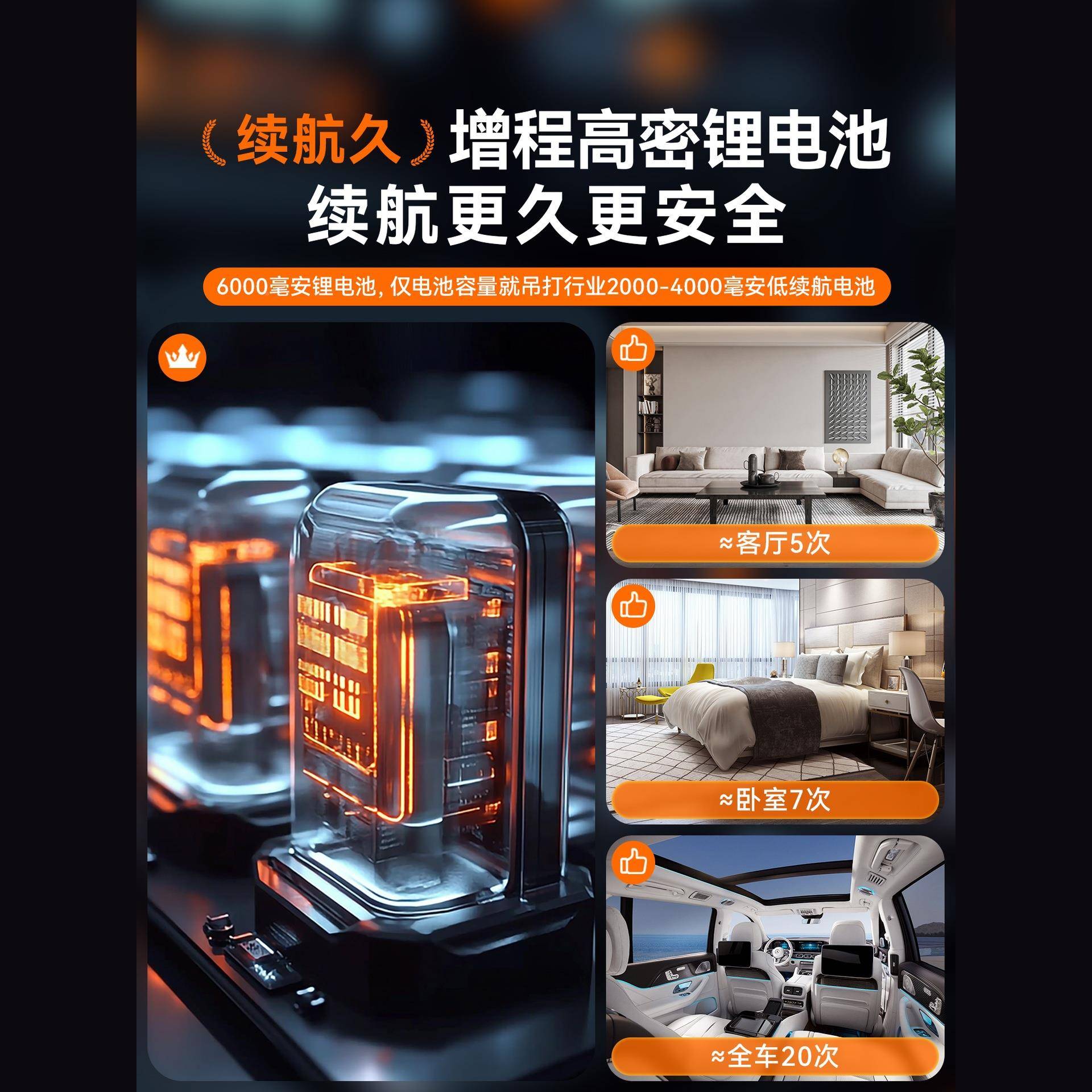 户缝荒隙吸尘DFT器家用汽车开保洁手持小型大吸力窗无线载窗缝台
