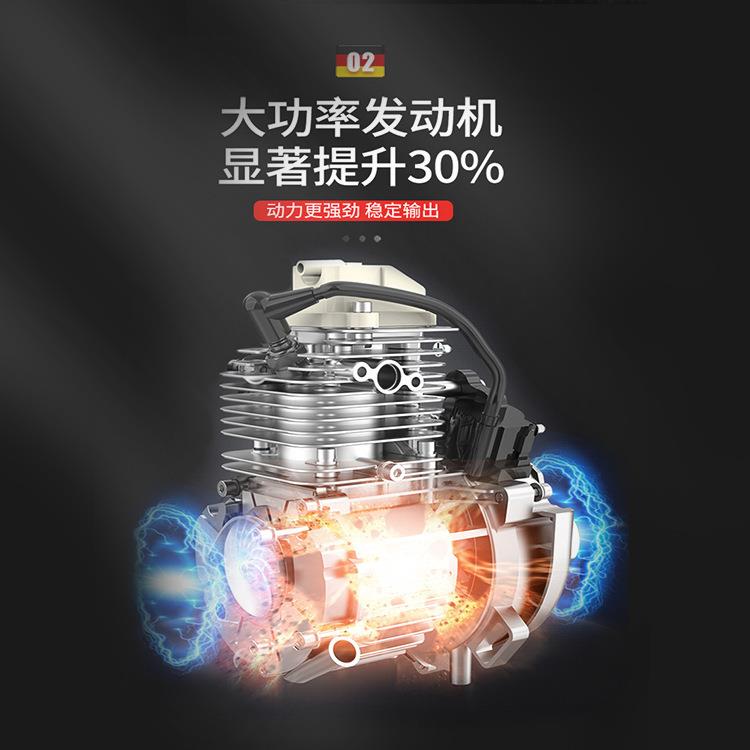 背负式四冲程割草机多功能农用汽油开荒机小型家用除草收割神器