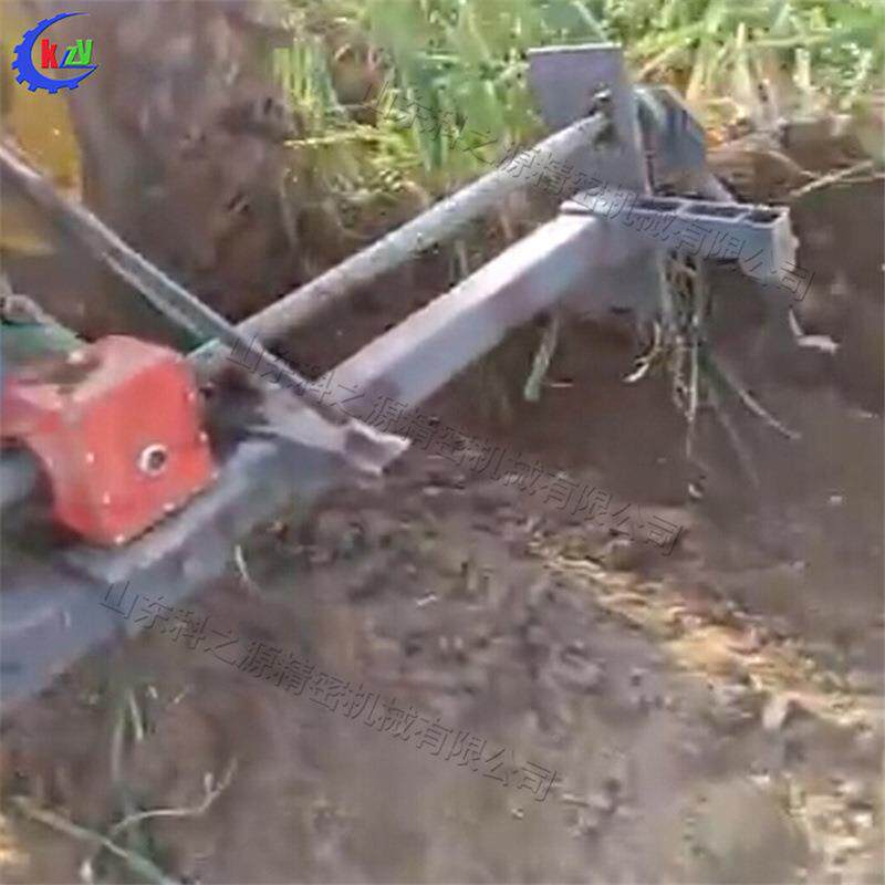 拖挂大葱收获机大姜自化动农业设备式大CPS棚葱姜鲜姜鲜葱冬收获