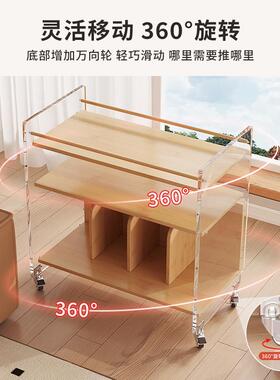 可移动几约现代XGP家简用小茶型茶桌茶水边柜发沙边几角几置物架