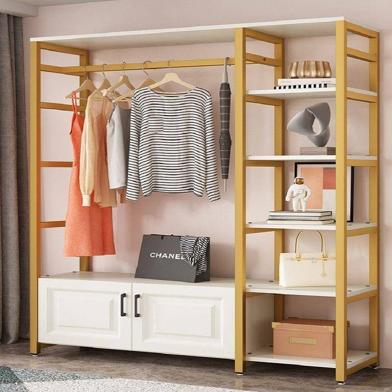 FAG衣帽架柜服落地简约现代卧室创意挂衣架衣网置红家用衣架子衣