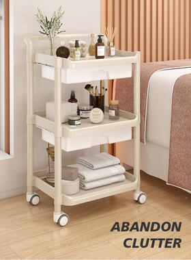 车小推车仪器工车美具睫收纳置LI154145两物院架纹绣手推车层