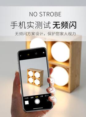 明装灯原木无筒主照明客厅卧EWZ室胆le灯d斗灯格栅灯走廊过道灯