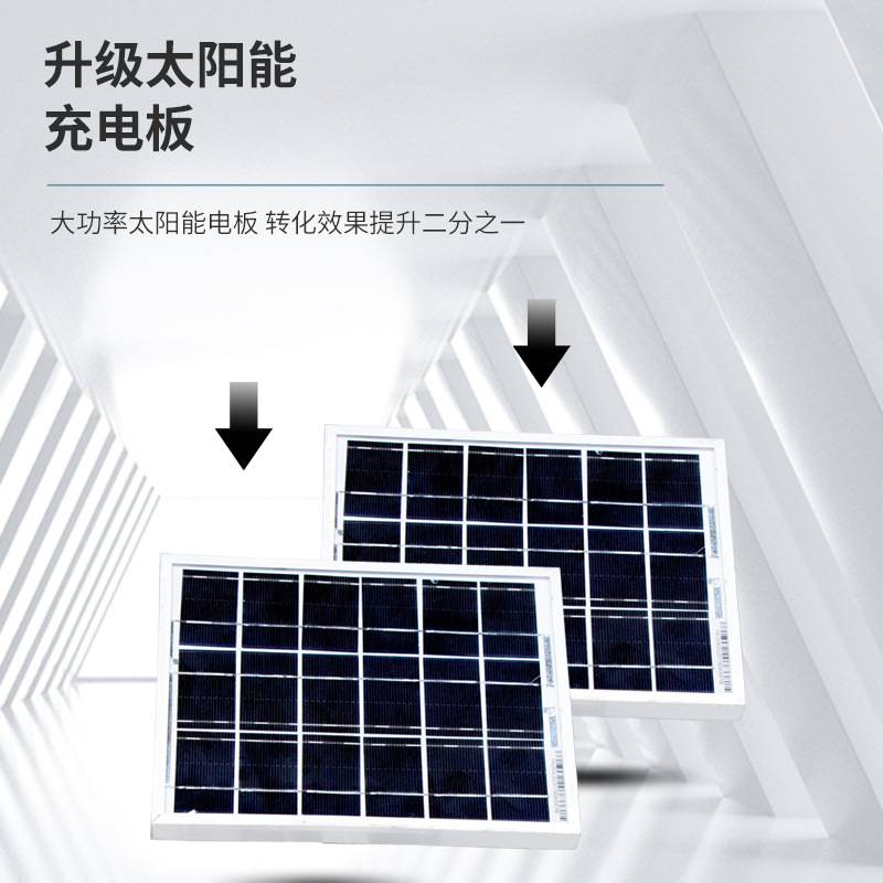 太阳能爆闪灯LED频闪灯道路施工安全指示灯一体式红蓝路障警示灯