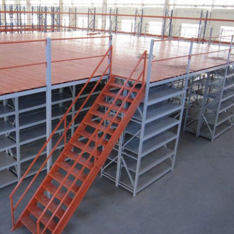 钢多层LPQ阁楼货架大型重型储货架层结构库二房可拆卸仓仓库阁楼