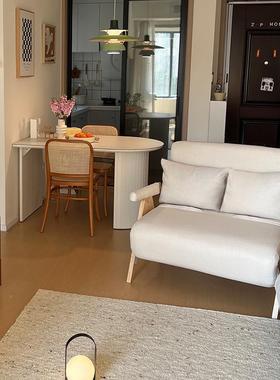 J^单人沙F97765MS发床叠两2024新款小户型客厅阳台多功折用能实木